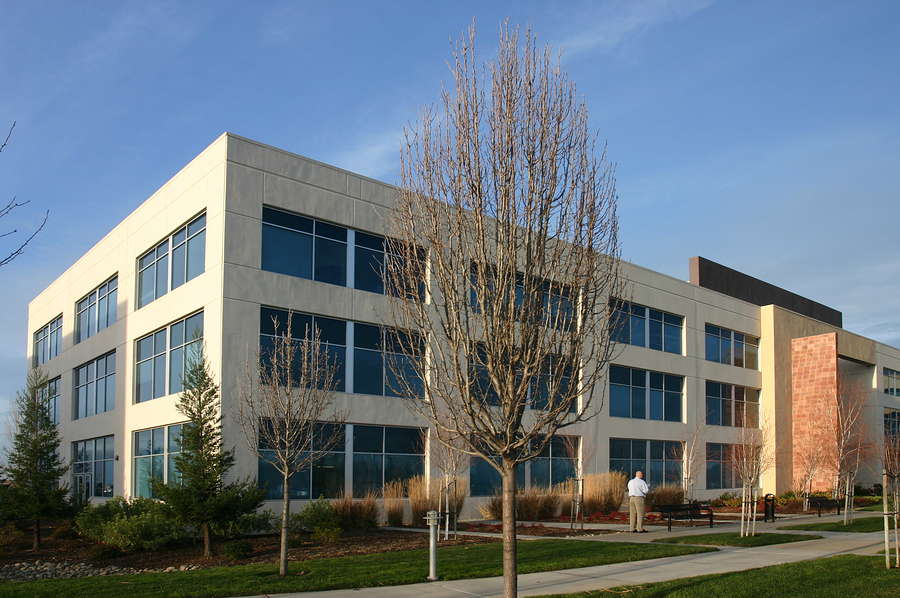 Front of Office Building